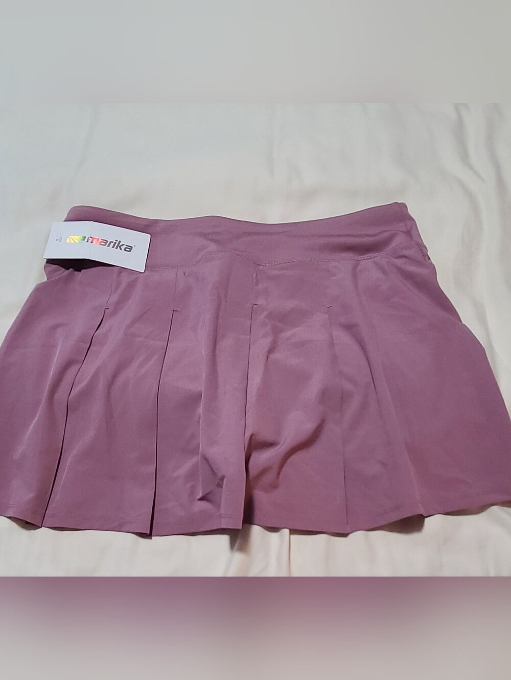 Marika Mauve Pleated Active Skort - Women